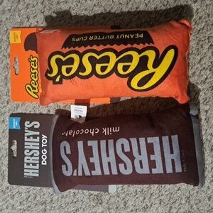 NWT HERSHEY'S dog toys (lot of 2)